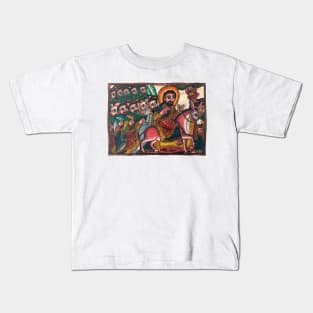 Hosanna | Ethiopian Icon of the Entry into Jerusalem Kids T-Shirt